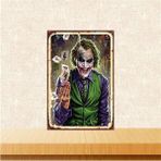 Passpano Ahşap Vintage Tablo " Joker" Ahşap Mdf 25X35CM