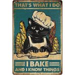 Passpano Ahşap Vintage Tablo " Thats What I Do" Ahşap Mdf 25X35CM