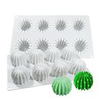 Pasta Dekorasyon Araçları, Çikolata Kalıpları, Şeker, Çikolata, Cupcake ve Pudingler için 3D Silikon Kalıplar. (Top Kaktüs)