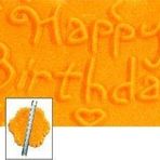 Pasta Happy Birthday Yazılı Dekor Mini Merdane - 20 cm