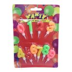 Pasta Market Pasta Markettime Mum Rakam 0 Dan 9 A Kadar Kürdanlı Set - 1 Adet