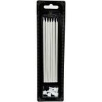 Pasta Mumu Inci Beyaz 6 Lı 15 cm