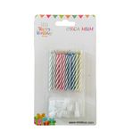 Pasta Mumu Sönmeyen 4 Renk 6,5cm 10'lu