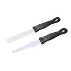Pasta Sıvama Spatulası Oval Ve Sivri Uçlu 2 Li Set