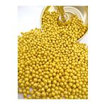 PASTA VİTRİN Pirinç Patlağı Metalik Pasta Süsü Altın - 1 Kg