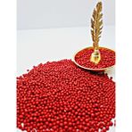 Pasta Vitrin Pirinç Patlağı Pasta Süsü Kırmızı - 100 gr