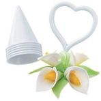 Pasta Zambak Çiçeği (Lily) Şeker Hamuru Kalıbı - 3089