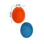 Pastaland ŞEKER HAMUR KALIBI SİLİKON ÇERÇEVE YUVARLAK 8*10 CM