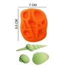 Pastaland Şeker Hamur Kalıbı Silikon Deniz Kabukları 7 x 9,5 cm - 1 Adet