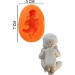Pastaland Şeker Hamur Kalıbı Silikon Erkek Bebek 5*7 cm