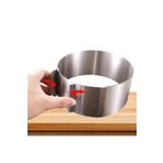 PastaLife Ayarlanabilir Kek Kalıbı Yuvarlak 15h*15-30 cm