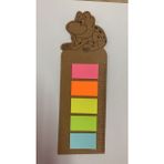 Paste Notes Notyaz Cetvelli Kurbalı Yapışkanlı Postit SH-9764