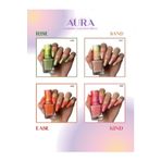 Pastel 2025 Summer Collection Aura 4 lü Oje Set 440-441-442-443