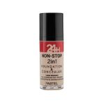 Pastel 24H Non-Stop 2 in 1 602 Light Porcelain Fondöten ve Kapatıcı