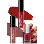 Pastel 3 Lü Set Daylong Lipcolor Kissproof - Likit Mat Ruj 45 ve 09 + Oje 46