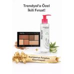 Pastel 6'lı Far Paleti (202 Nude Dres) + Royues Makyaj Temizleyici Ikili Bakım Seti
