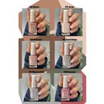 Pastel 6’lı Oje Seti Nude 106 751 756 766 767 769 Nail Polish