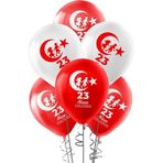 Pastel Balon Baskılı 100lü -23 Nisan-