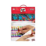 Pastel Boya 36 Renk Plastik Çantalı 1 Adet Tutucu Hediyeli Pritt Pastel Boya 36 Lı Çantalı Canlı Renkler - Çok Renkli