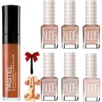 Pastel Daylong 38 Likit Mat Ruj + Nude 101-106-750-751-752-755 6 Adet Oje Set