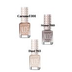 Pastel el_bakım_12 Nude Caramel 101 Nude Stone 760 Nude Dust 763 Nail Polish 3’lü Oje Seti