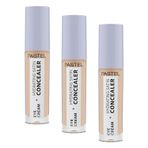 Pastel Eye Cream + Hydrating Satin Concealer - Göz Kremi + Göz Altı Kapatıcısı, 62 Ivory, 4,3 ml (3 paketi)