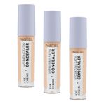 Pastel Eye Cream + Hydrating Satin Concealer - Göz Kremi + Göz Altı Kapatıcısı, 65 Honeybun, 4,3 ml (3 paketi)