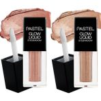 Pastel Glow Liquid Eyeshadow Likit Far 222 Golden Cage ve 221 Dreamland 2 Renkli Uzun Süre Kalıcı Göz Farı