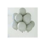 Pastel Gri Balon 30 Adet