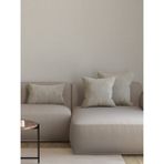 Pastel Kadife Dokulu Keten Renk Kırlent Yastık Kılıfı Freedom Serisi Punch Için Uygun - 45 x 45 cm
