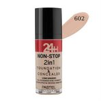 Pastel Light Porcelian No 602 Profashion 24 H Non-Stop 2 In 1 Fondöten & Kapatıcı
