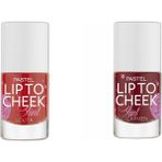 Pastel Lip To Cheek Tint Carmen ve Tint Lolita Ruj ve Allık 2'li Set