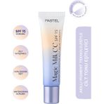Pastel Magic Milk Cilt Aydınlatıcı Krem Hyaluronik Asit ve SPF 15 Koruma 50 Light Medium