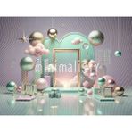 Pastel Renklerle Büyülü Bir Dünya: Arka Plan 200X150CM, Stüdyo Fonu