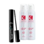 Pastel Waterproof Volume Mascara - Maskara + Caldion Kadın Deodorant 150ml 2 Adet