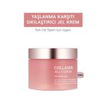 Pastelya Yaşlanma Karşıtı Collagen Jel Yüz Kremi – Nemlendirici Ve Onarıcı Gece Kremi