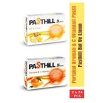 Pasthill Bal Limon 24 Adet Pastil + Portakal C Vitamini 24 Adet Pastil