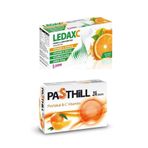 Pasthill Ledax C Vıtamın 1000 Mg 30 Saşe Ve Ledapharma Portakal 24 Adet Boğaz Pastil 868143846851222