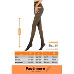 Pastimore Kuasar Series Sıcak Tutan Ince Siyah Çorap Ten Görünümlü Termal Içli Şık Peluş Polarlı Külotlu çorap - L - XL