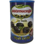 Pastırmacıoğlu 201-230 10 Numara Gemlik Siyah Zeytin 800 g - 800 gr