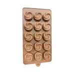 Pastry Planet Silikon Çikolata Kalıbı Gül Sarmal