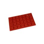 PASTRY PLANET Silikon Mini Kare Kek Çikolata Kalıbı JSC1851