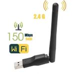 Pasty Yeni Wıfı USB Adaptörü MT7601 150 Mbps USB 2.0 Wifi Kablosuz Ağ Kartı 802.11 B/g/n Lan Adaptörü Dönebilen Anten ile (Yurt Dışından)