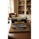 Pat Aksesuar Retro Dekoratif Daktilo – 25x14 cm Vintage Nostaljik Ev & Ofis Masa Üstü Dekorasyon Aksesuarı