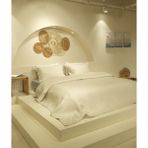 Patara Açık Sütlü Kahve Çok Amaçlı %100 Pamuk Çift Kişilik Yatak Örtüsü 240x250 7506A - Açık Kahverengi - 240 x 250 cm