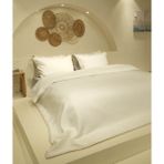 Patara Beyaz Çok Amaçlı %100 Pamuk Çift Kişilik Yatak Örtüsü 240x250 7505A - 240 x 250 cm
