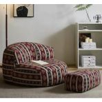 Patara Home Vintage Turkish Mila Puff Vintage Armut Koltuk - Çok Renkli