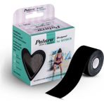 Patara Well Spor ve Terapi Bandı, Kinesiolog-Y Tape, Kas Agrı Bandı - Siyah - Standart