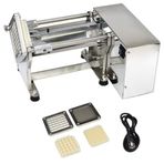 Patates, Havuç, Salatalık ve Sebze için 6/10/13 mm Bıçaklı Profesyonel Paslanmaz Çelik Patates Kesici
