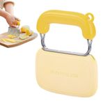 Patates Kırışın Kesici, Patates için Kırışık Fry Cutter | CRINKINE CUT FRATA FRY CUTTER - Paslanmaz çelik salatalık dalgalı helikopter, kadın erkekler için patates sabunu kesme aracı